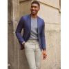 imagePJ PAUL JONES Mens Casual Pants Tapered Cropped Pants Stretch Twill Trousers Slacks with Slant PocketsBeige