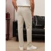 imagePJ PAUL JONES Mens Golf Pants Stretch Work Dress Pant Casual Classic Fit Lightweight Slacks Trousers with 5 PocketsKhaki