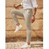 imagePJ PAUL JONES Mens Golf Pants Stretch Work Dress Pant Casual Classic Fit Lightweight Slacks Trousers with 5 PocketsKhaki