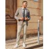 imagePJ PAUL JONES Mens Golf Pants Stretch Work Dress Pant Casual Classic Fit Lightweight Slacks Trousers with 5 PocketsKhaki