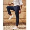 imagePJ PAUL JONES Mens Golf Pants Stretch Work Dress Pant Casual Classic Fit Lightweight Slacks Trousers with 5 PocketsNavy Blue