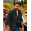 imagePJ PAUL JONES Mens Corduroy Shirts Casual Button Down Shirt Jacket Lightweight ShacketDark Grey