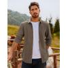 imagePJ PAUL JONES Mens Corduroy Shirts Casual Button Down Shirt Jacket Lightweight ShacketKhaki