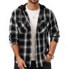 Hooded Grey Black