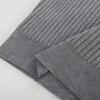 imagePJ PAUL JONES Mens Slim Fit Turtleneck Sweater Casual Ribbed Knitted Pullover SweatersDark Grey