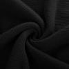 imagePJ PAUL JONES Mens Sweater Crewneck Cable Knit Textured Pullover Sweaters for FallBlack
