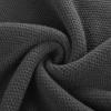 imagePJ PAUL JONES Mens Sweater Crewneck Cable Knit Textured Pullover Sweaters for FallGrey