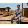 imagePJ PAUL JONES Mens Sweaters Casual Cable Knit Pullover Sweater Crewneck Twist SweatersDark Gray