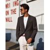 imagePJ PAUL JONES Mens Blazer Casual Sport Coats Lightweight One Button Suit Jacket for SummerBrown