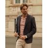 imagePJ PAUL JONES Mens Blazer Casual Sport Coats Lightweight One Button Suit Jacket for SummerBrown