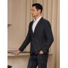 imagePJ PAUL JONES Mens Blazers Sport Coats Casual Lightweight Two Button Business Suit JacketsBlack