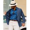imagePJ PAUL JONES Mens Blazers Sport Coats Casual Lightweight Two Button Business Suit JacketsBlue