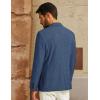 imagePJ PAUL JONES Mens Blazers Sport Coats Casual Lightweight Two Button Business Suit JacketsBlue