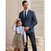 imagePJ PAUL JONES Mens Blazers Sport Coats Casual Lightweight Two Button Business Suit JacketsDenim Blue
