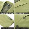 imagePJ PAUL JONES Mens Blazers Sport Coats Casual Lightweight Two Button Business Suit JacketsYellow Green