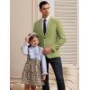 imagePJ PAUL JONES Mens Blazers Sport Coats Casual Lightweight Two Button Business Suit JacketsYellow Green