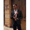 imagePJ PAUL JONES Mens Casual Sport Coats Two Button Slim Fit Blazer Lightweight Pattern Lined Notch Lapel Suit JacketBlack