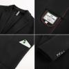 imagePJ PAUL JONES Mens Knit Blazer Casual One Button Sport Coat Slim Fit Lightweight Blazer JacketBlack