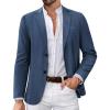 imagePJ PAUL JONES Mens Blazers Sport Coats Casual Lightweight Two Button Business Suit JacketsBlue
