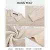 imagePJ PAUL JONES Mens Sweater Long Sleeve V Neck Pullover Sweater Knitted Textured SweaterBeige