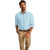 imagePJ PAUL JONES Mens Dress Shirts Wrinkle Free Stretch Button Down Shirt Casual Long Sleeve Business ShirtsSky Blue
