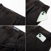 imagePJ PAUL JONES Mens 2 Piece Suit Vintage Herringbone Tweed Suits 2 Button Peak Lapel Blazer Pants SetCoffee