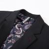 imagePJ PAUL JONES Mens Casual Sport Coats Two Buttons Lightweight Business Sport BlazerBlack