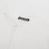 imagePJ PAUL JONES Mens Short Sleeve Texture Polo Shirts Casual Wrinkle Free Stretch Knit Golf Shirt TopsWhite