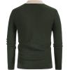 imagePJ PAUL JONES Mens Button Down Polo Shirts Striped Knitted Cardigan SweatersGreen