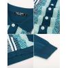 imagePJ PAUL JONES Mens Button Down Polo Shirts Striped Knitted Cardigan SweatersLong Sleeveblue