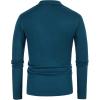 imagePJ PAUL JONES Mens Button Down Polo Shirts Striped Knitted Cardigan SweatersLong Sleeveblue