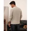 imagePJ PAUL JONES Mens Crewneck Sweaters Slim Fit Lightweight Knit Pullover Sweaters for CasualApricot