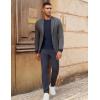 imagePJ PAUL JONES Mens Crewneck Sweaters Slim Fit Lightweight Knit Pullover Sweaters for CasualNavy Blue