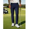 imagePJ PAUL JONES Mens Golf Pants 4Way Stretch Lightweight Work Casual Trousers Slim Fit Dress Pants with PocketsNavy Blued