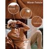 imagePJ PAUL JONES Mens Knit Shirts Vintage Retro Short Sleeve Button Down Vacation Polo ShirtsRed Coffee37