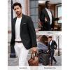imagePJ PAUL JONES Mens Blazer Classic Lightweight Sports Coat Casual Sport Suit JacketsBlack
