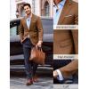 imagePJ PAUL JONES Mens Blazer Classic Lightweight Sports Coat Casual Sport Suit JacketsBrown