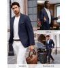 imagePJ PAUL JONES Mens Blazer Classic Lightweight Sports Coat Casual Sport Suit JacketsDark Blue