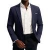 imagePJ PAUL JONES Mens Blazer Classic Lightweight Sports Coat Casual Sport Suit JacketsDark Blue