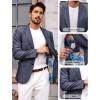 image:imagePJ PAUL JONES Mens Blazer Casual Sport Coat TwoButton Suit Jackets Lightweight Sport Coats BlazerBlue