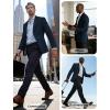image:imagePJ PAUL JONES Mens Blazer Casual Sport Coat TwoButton Suit Jackets Lightweight Sport Coats BlazerDark Blue