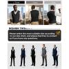 image:imagePJ PAUL JONES Mens Business Casual Vests Lightweight Slim Fit Suit WaistcoatBlack