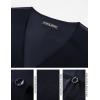 image:imagePJ PAUL JONES Mens Business Casual Vests Lightweight Slim Fit Suit WaistcoatDark Blue