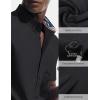 image:imagePJ PAUL JONES Mens Dress Shirts Oxford Button Down Shirt Short Sleeve Business Casual Untucked Shirts with PocketBlack