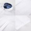 image:imagePJ PAUL JONES Mens Dress Shirts Oxford Button Down Shirt Short Sleeve Business Casual Untucked Shirts with PocketWhite