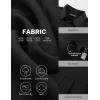 image:imagePJ PAUL JONES Mens Linen Shirts Short Sleeve Button Down Shirt Wrinkle Free Dress Shirt Casual Summer Shirt with PocketBlack