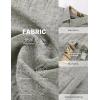 image:imagePJ PAUL JONES Mens Short Sleeve Button Down Shirt Casual Linen Summer Beach Wedding Dress ShirtGray Green