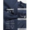 image:imagePJ PAUL JONES Mens Short Sleeve Button Down Shirt Casual Summer Shirts Textured Beach Vacation Shirts for MenNavy