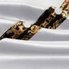 image:imagePJ PAUL JONES Mens Short Sleeve Button Down Shirts Casual Stretch Satin Silk Hawaiian Beach ShirtWhite