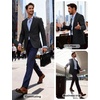 image:imagePJ PAUL JONES Blazer for Men Classic Sport Coat Casual Suit Jackets Slim FitBlack
